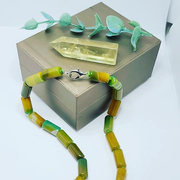 Lace Agate necklace - Picture 3 of 4